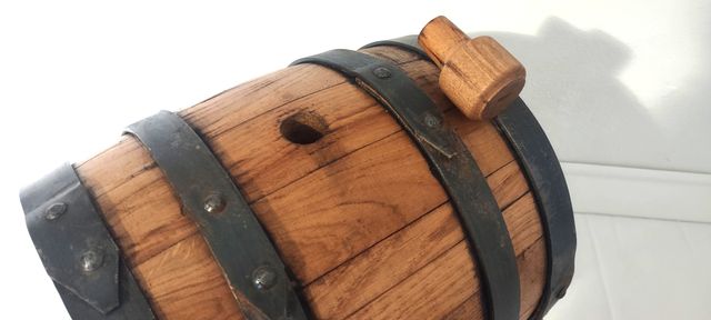 Botte Litri 5  per vino vintage anni 2000 (Barril)
