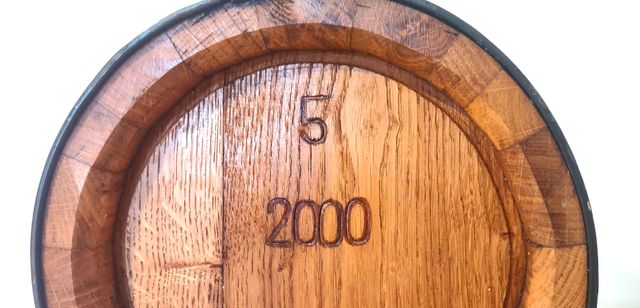 Botte Litri 5  per vino vintage anni 2000 (Barril)