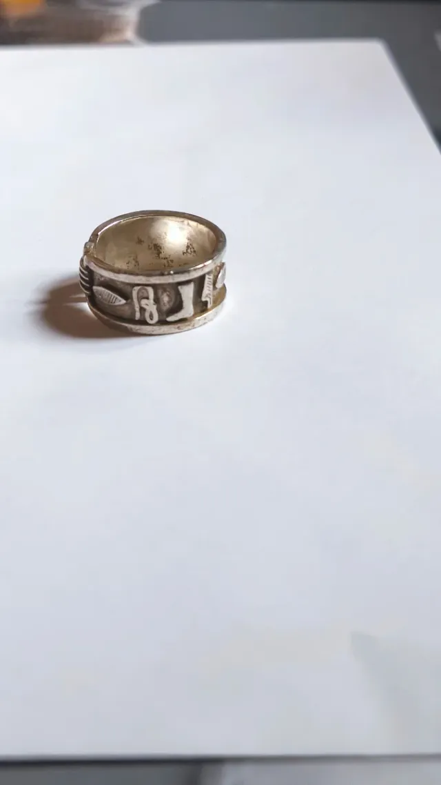 Anello Claddagh Argento Regolabile