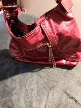 Bolso Piel Gloria Ortiz Rojo