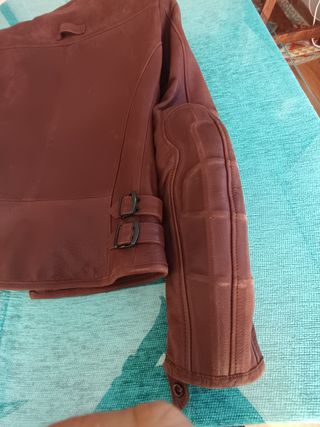 Chaqueta de moto Dainese marrón