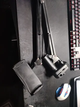 Soporte cama Móvil/Tablet Negro