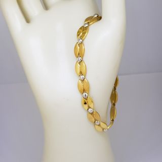 Pulsera Oro 18K bicolor