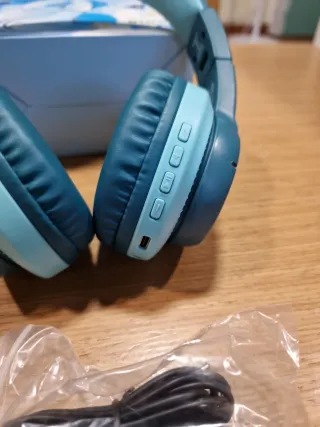 Cascos Bluetooth iClever Niños Azul