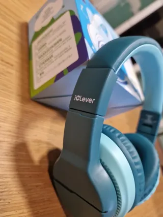 Cascos Bluetooth iClever Niños Azul