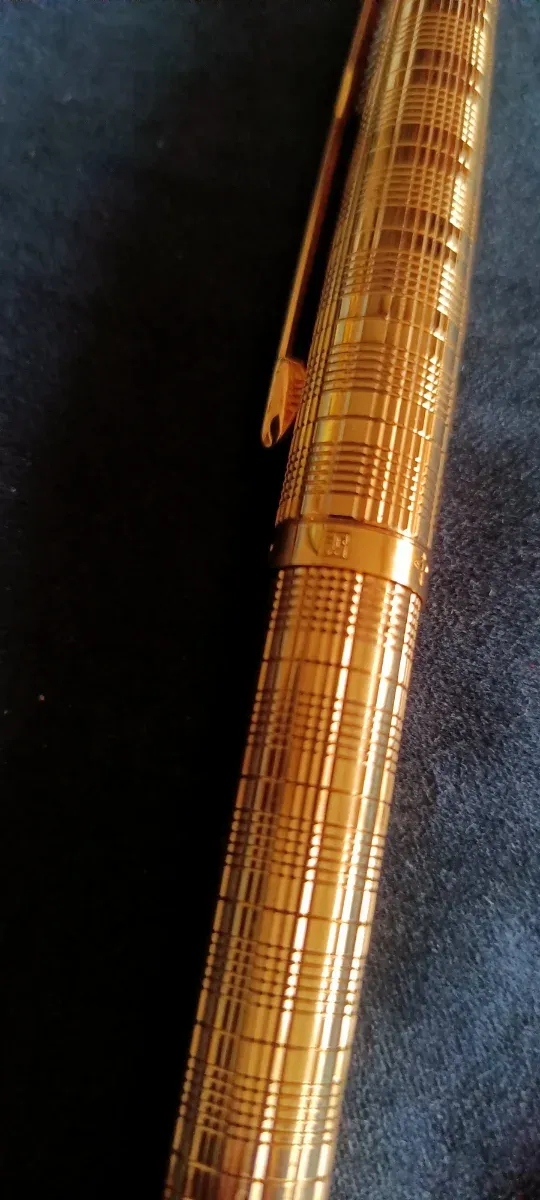 Parker 75 Rollerball Chapado en Oro Vintage
