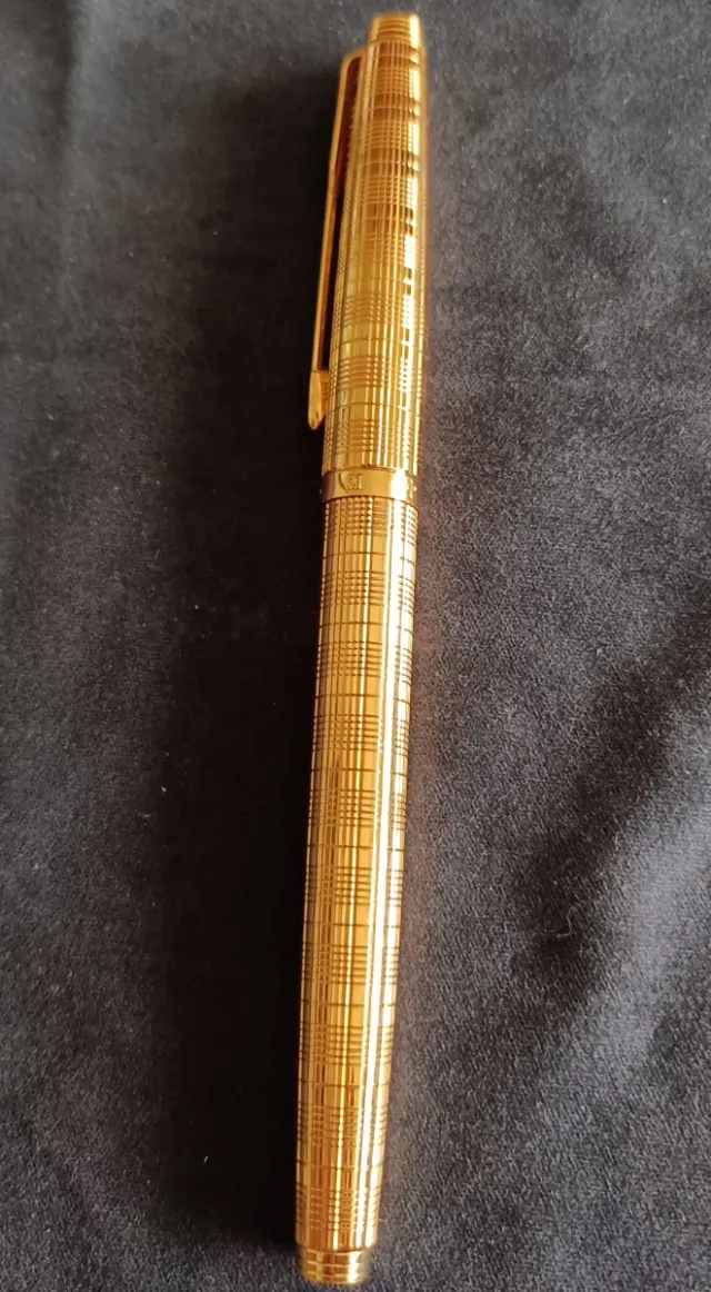 Parker 75 Rollerball Chapado en Oro Vintage