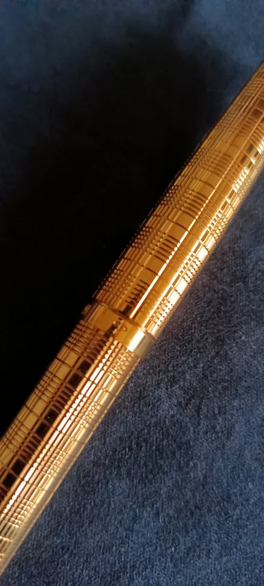 Parker 75 Rollerball Chapado en Oro Vintage