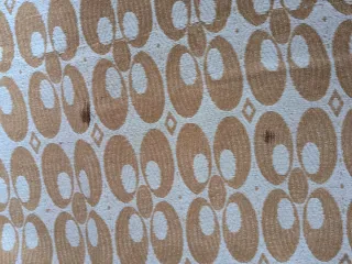 Copriletto vintage Space Age