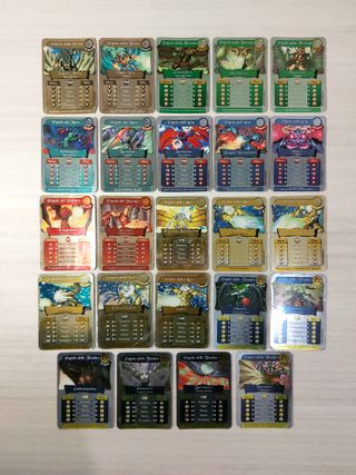 Set Completo 24 Battle Cards Gormiti - Terza Serie