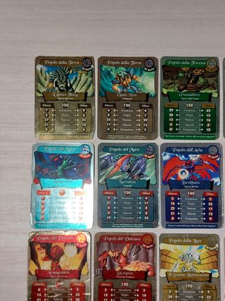 Set Completo 24 Battle Cards Gormiti - Terza Serie
