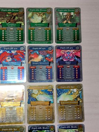 Set Completo 24 Battle Cards Gormiti - Terza Serie