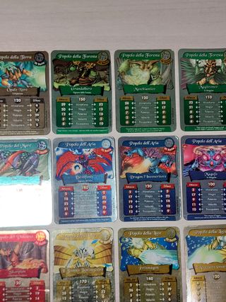 Set Completo 24 Battle Cards Gormiti - Terza Serie