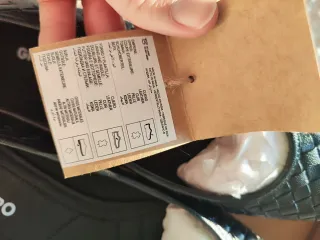 Bailarinas Gioseppo trenzadas negras T.39