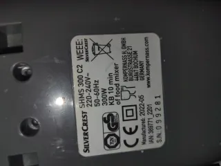 Batidora Silvercrest con bol