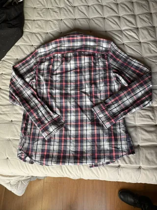 Camisa de cuadros Lefties Talla L