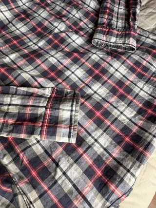 Camisa de cuadros Lefties Talla L