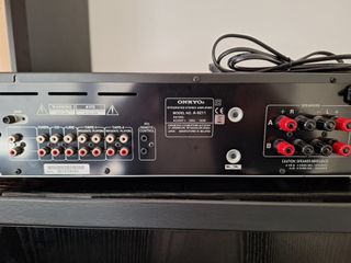 Amplificador Onkyo A-9211 Negro 40W x Canal