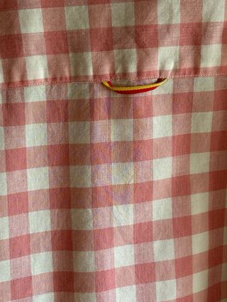 Camisa SPAGNOLO cuadros rosa XXL