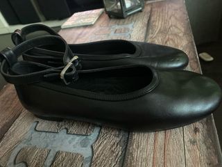 Manoletinas MD piel negras T.38