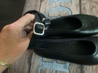 Manoletinas MD piel negras T.38