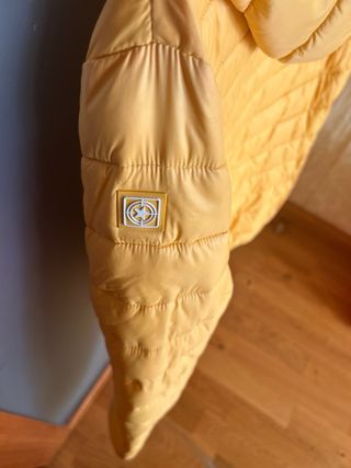 Abrigo plumas Amarillo Talla S