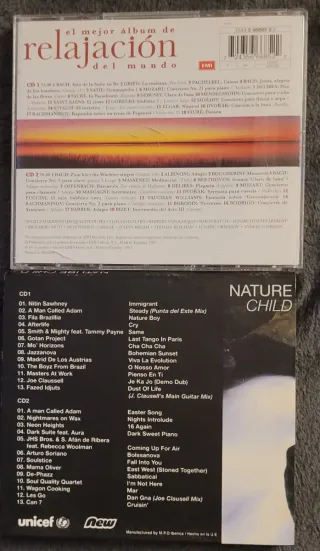 Lote 4 CDs (dobles) Chill Out / Relajación.