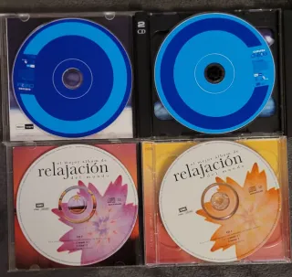 Lote 4 CDs (dobles) Chill Out / Relajación.