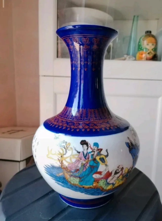 Vaso orientale decorato
