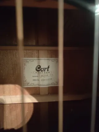 Guitarra Acústica Cort Sunburst