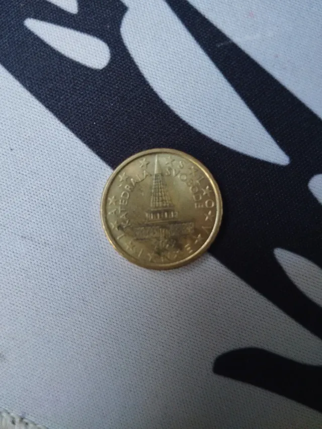 Moneda 10 céntimos Eslovenia Katedrala Svobode