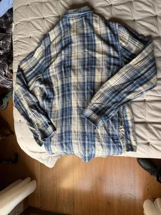 Camisa de cuadros 1975 Talla L