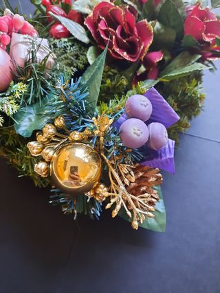 Corona Navideña Decorativa