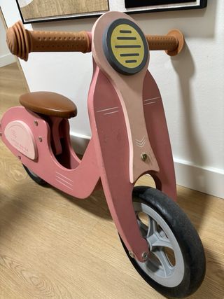 Bicicleta correpasillos rosa Little Dutch