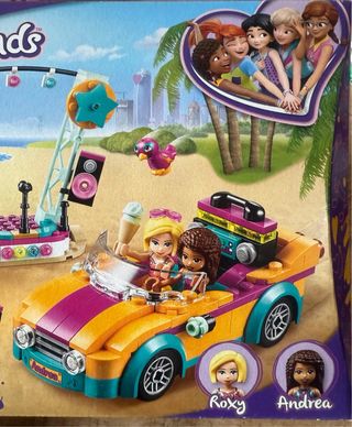 Lego Friends Coche y Escenario Andrea 41390
