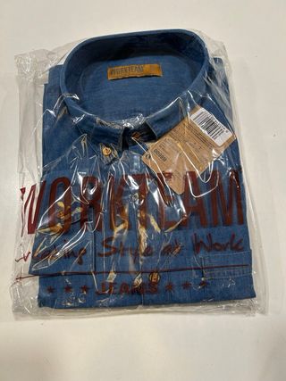 Camisa vaquera WORKTEAM T.L