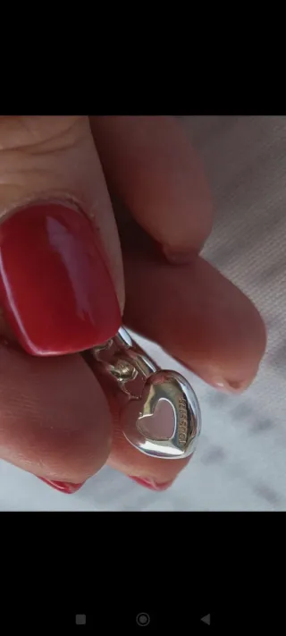 Pendientes Tous Corazón Rosa y Plata