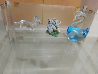 Figura decorativa de metal