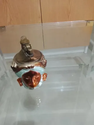 Figura decorativa de metal