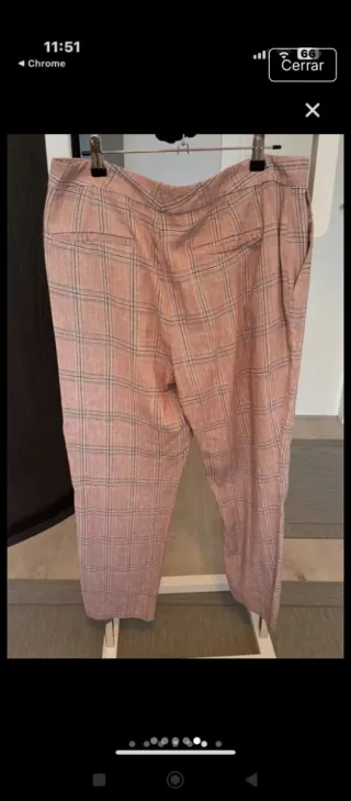 Traje de chaqueta lino Zara