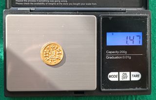 Visigodos – Tremissis de Sisebuto - FDC - Con DOCU