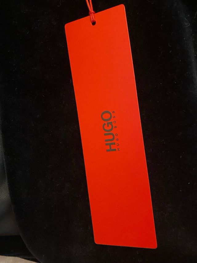 Americana Hugo Boss Terciopelo Negro Talla 50