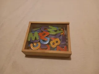 Letras imantadas para niños