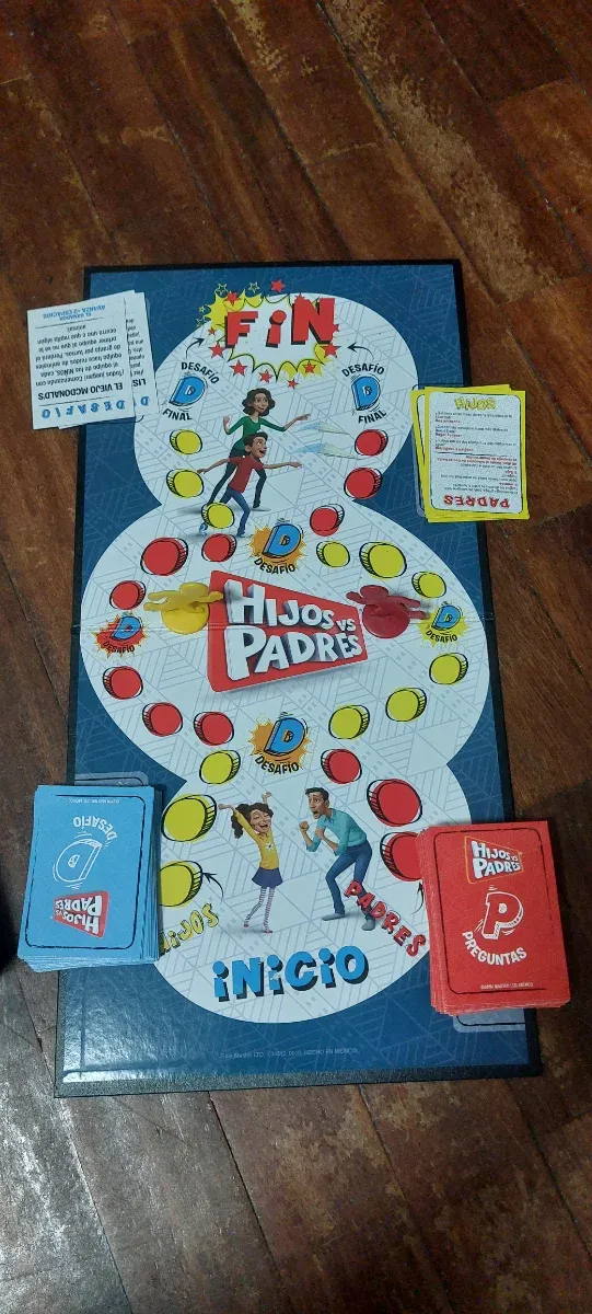 Juego Hijos vs Padres Bizak