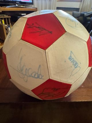 Balón Atlético Madrid Firmado ‘91