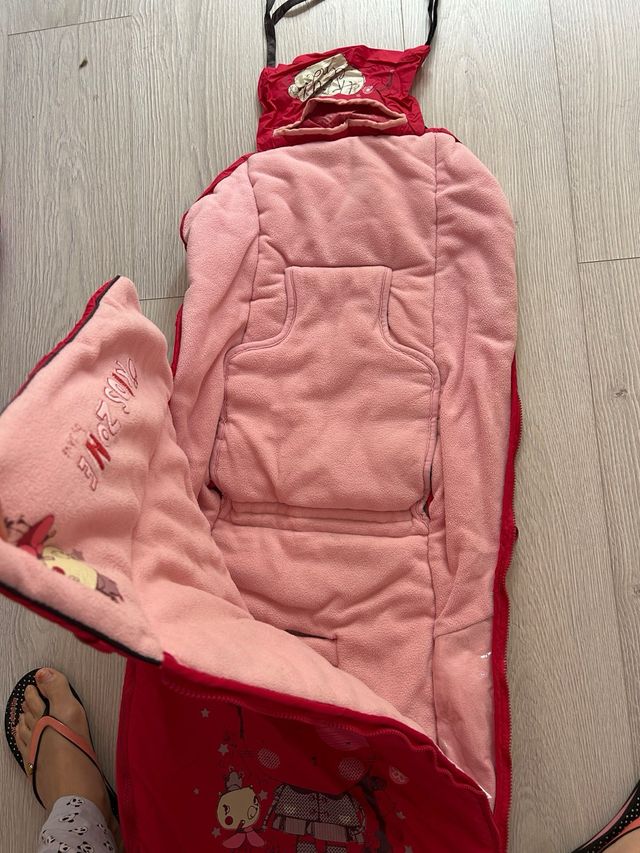 Saco para silla de paseo Rosa