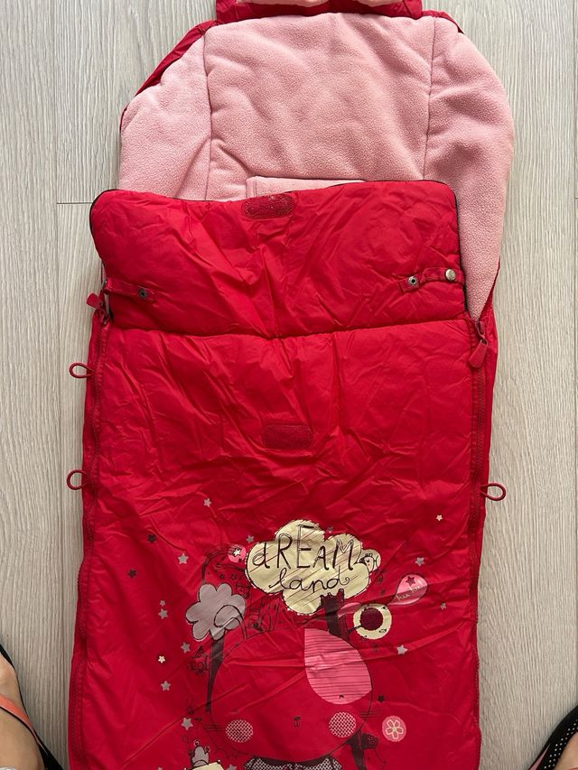 Saco para silla de paseo Rosa