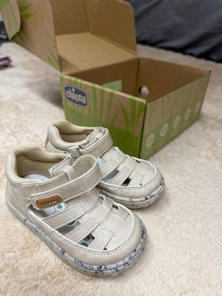 Sandalias Chicco Beige Niños Nuevas