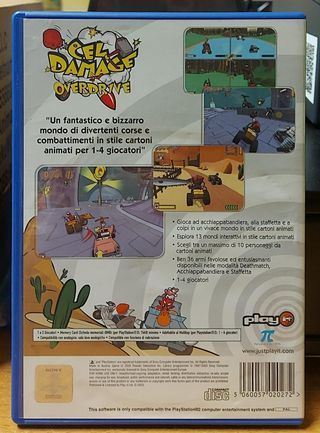 Cel Damage Overdrive PS2 Italiano Completo