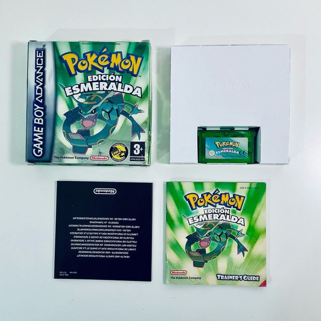 Gioco Pokemon Smeraldo GBA Game Boy Advance Nintendo